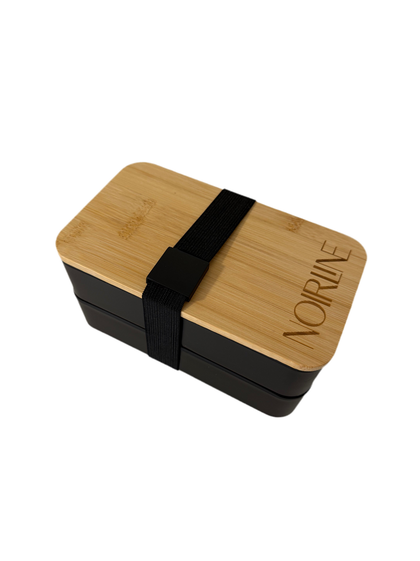 2 stöckige Lunchbox schwarz